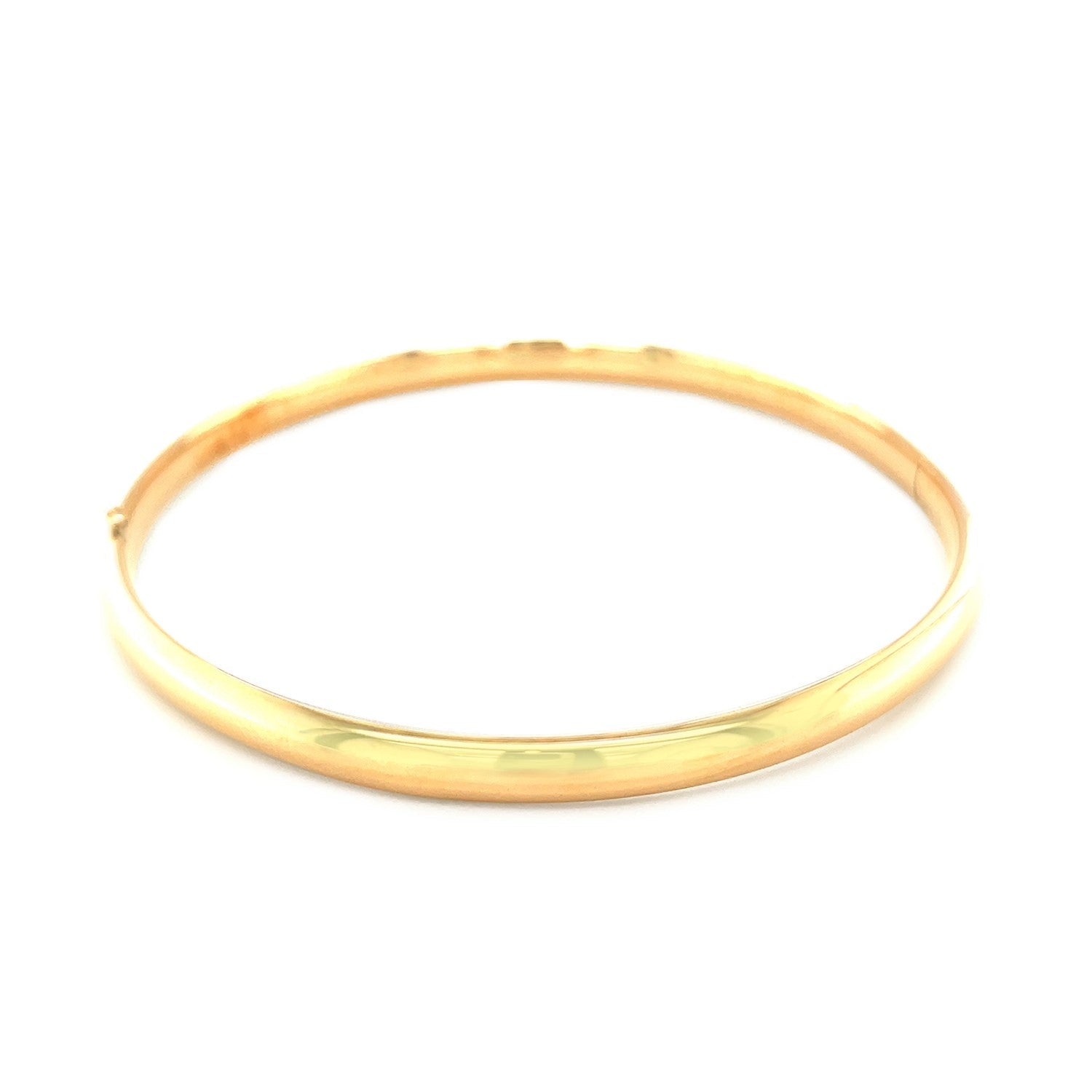 Classic Bangle in 14k Yellow Gold (5.0mm) by Bids.com