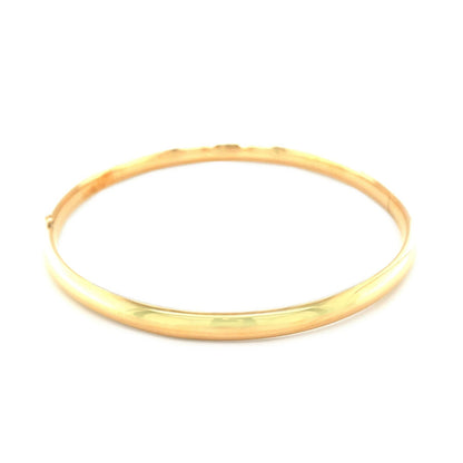 Classic Bangle in 14k Yellow Gold (5.0mm) by Bids.com