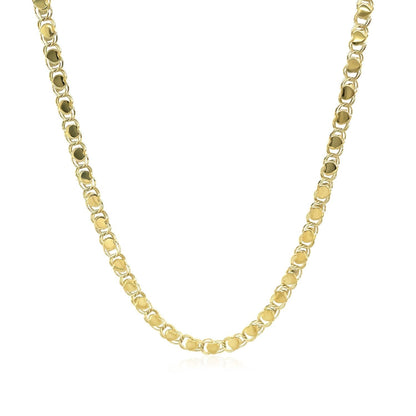14k Yellow Gold Heart Chain (3.00 mm) 
