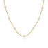 14k Yellow Gold CZ By the Yard Long Links 