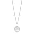Sterling Silver Round Spiral Motif Tree of Life Necklace by Avera Group