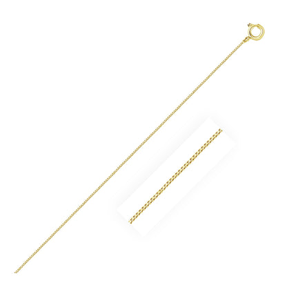 10k Yellow Gold Classic Box Chain (0.45 mm) 