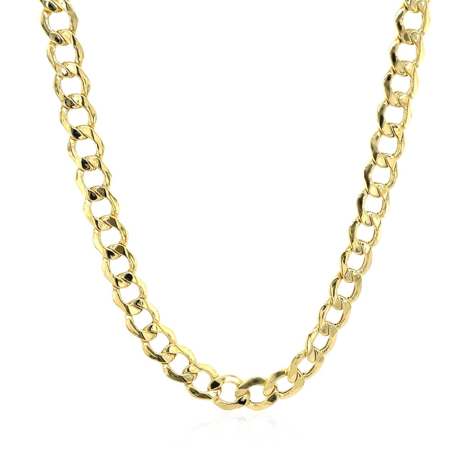 5.3mm 14k Yellow Gold Curb Chain by Bids.com
