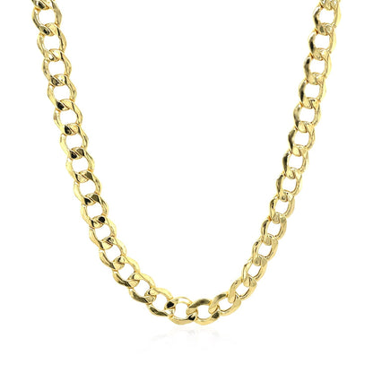 5.3mm 14k Yellow Gold Curb Chain by Bids.com