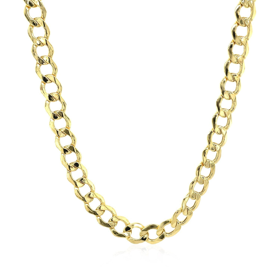 14k Yellow Gold Curb Chain (5.30 mm) 