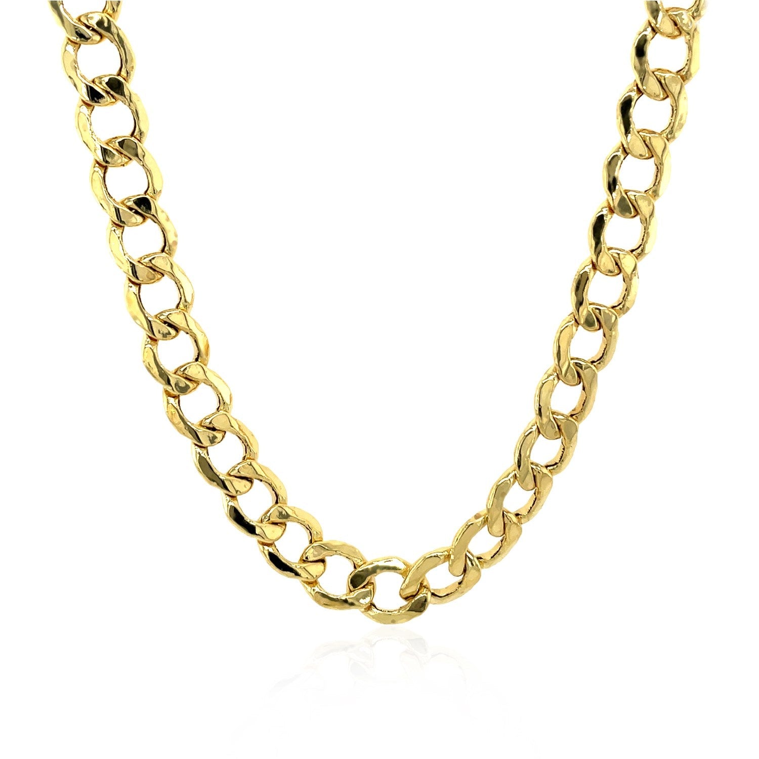 6.2mm 14k Yellow Gold Curb Chain by Bids.com