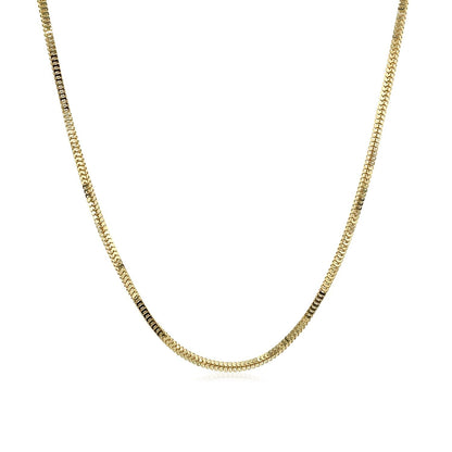 14k Yellow Gold Milano Chain 1.1mm by Bids.com