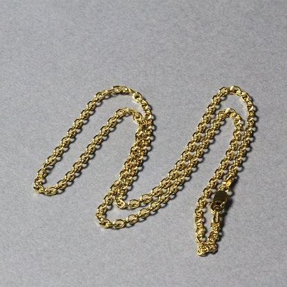 2.3mm 14k Yellow Gold Diamond Cut Cable Link Chain by Bids.com