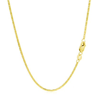 14k Yellow Gold Lumina Pendant Chain 1.0mm by Bids.com