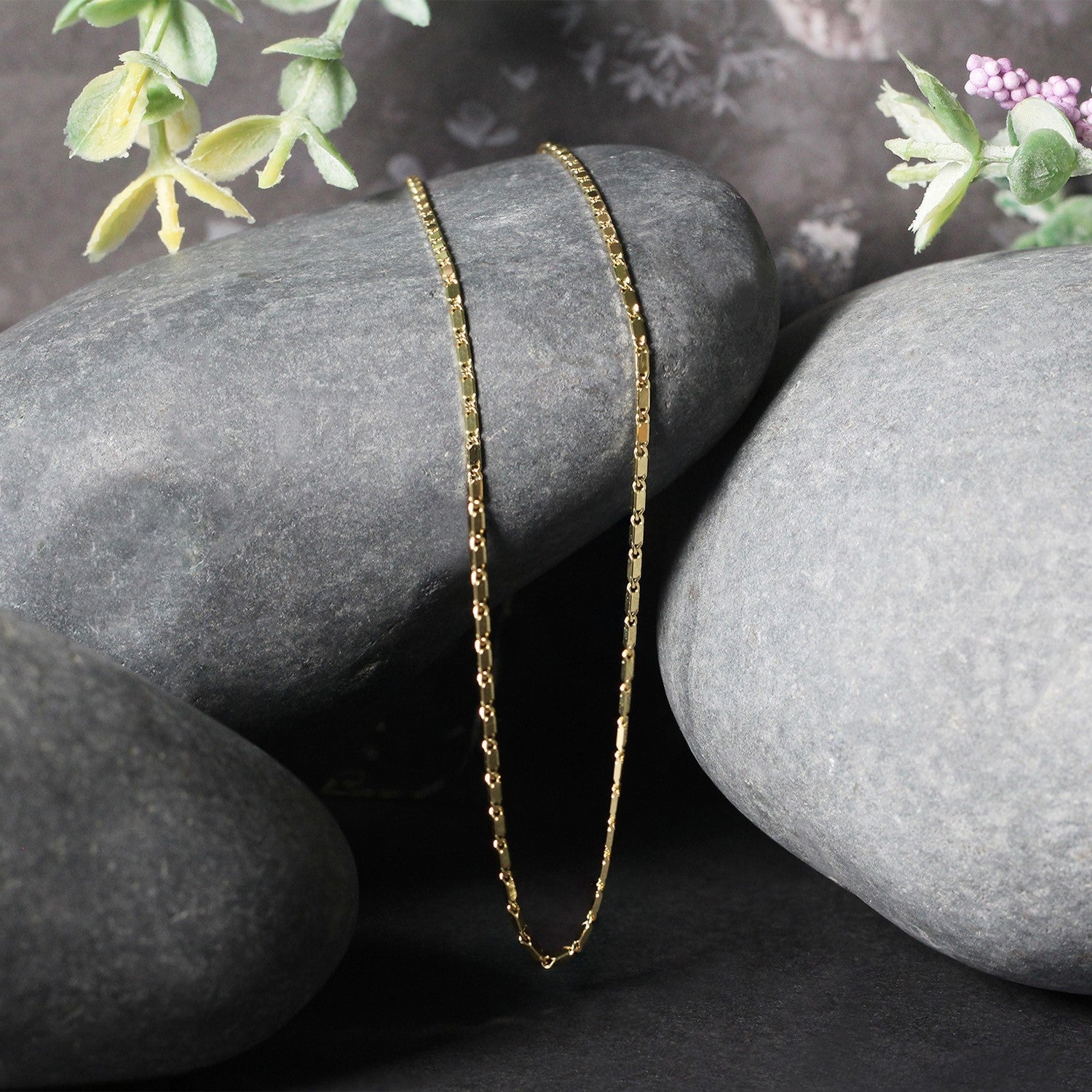 14k Yellow Gold Lumina Pendant Chain 1.0mm by Bids.com