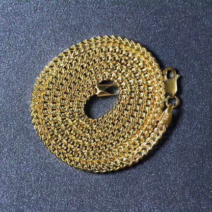 14k Yellow Gold Light Weight Wheat Chain (3.20 mm) by Bids.com