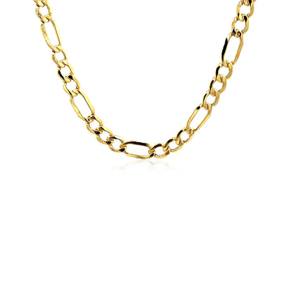 5.4mm 10k Yellow Gold Lite Figaro Chain by Bids.com