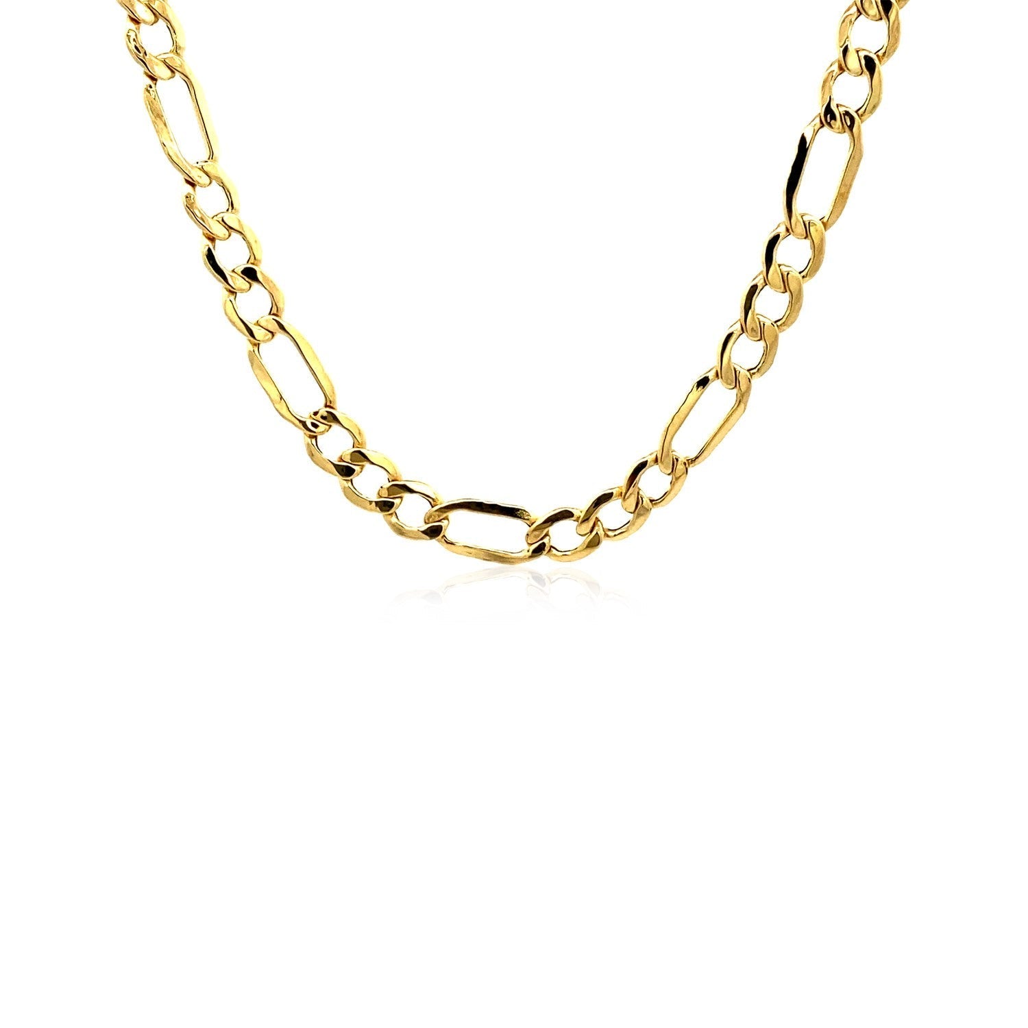 10k Yellow Gold Lite Figaro Chain (5.60 mm) 