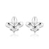 Sterling Silver Fluer De Lis Earrings