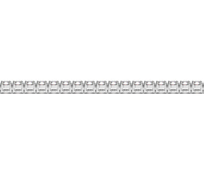 Lab Grown Round Diamond Tennis Bracelet in 14k White Gold (7 cctw F/G  VS2/SI1)  DestGlow