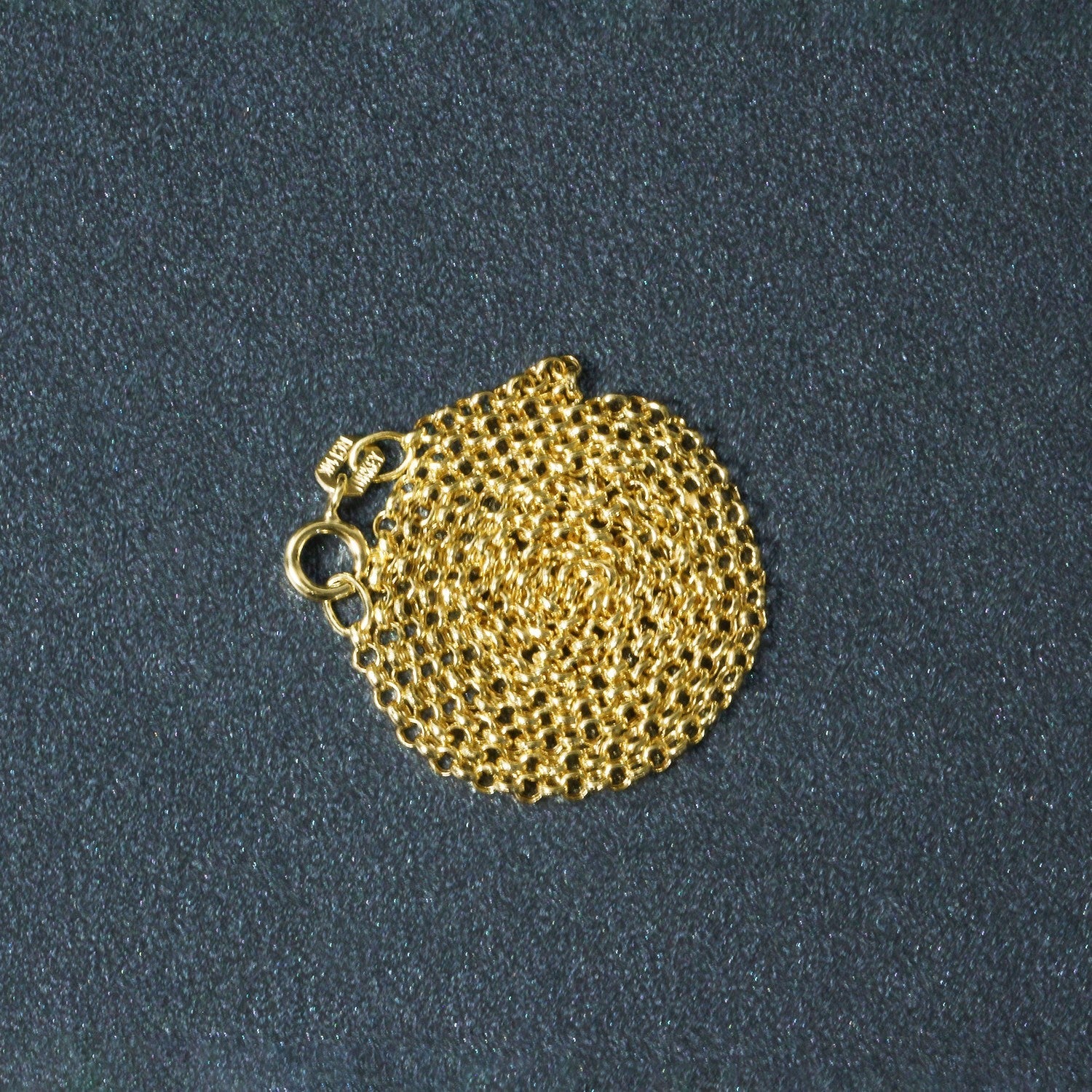 14k Yellow Gold Rolo Chain 1.9mm by Bids.com