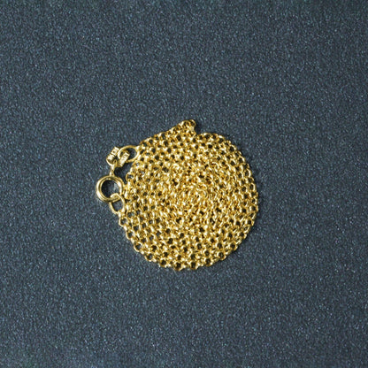 14k Yellow Gold Rolo Chain (1.90 mm) 