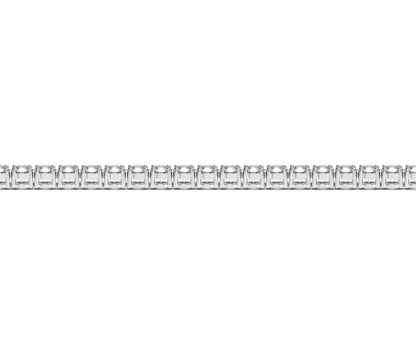 Lab Grown Round Diamond Tennis Bracelet in 14k White Gold (5 cctw F/G VS2/SI1) by Bids.com
