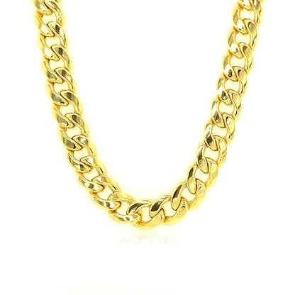 6.5mm 10k Yellow Gold Light Miami Cuban Chain by Bids.com