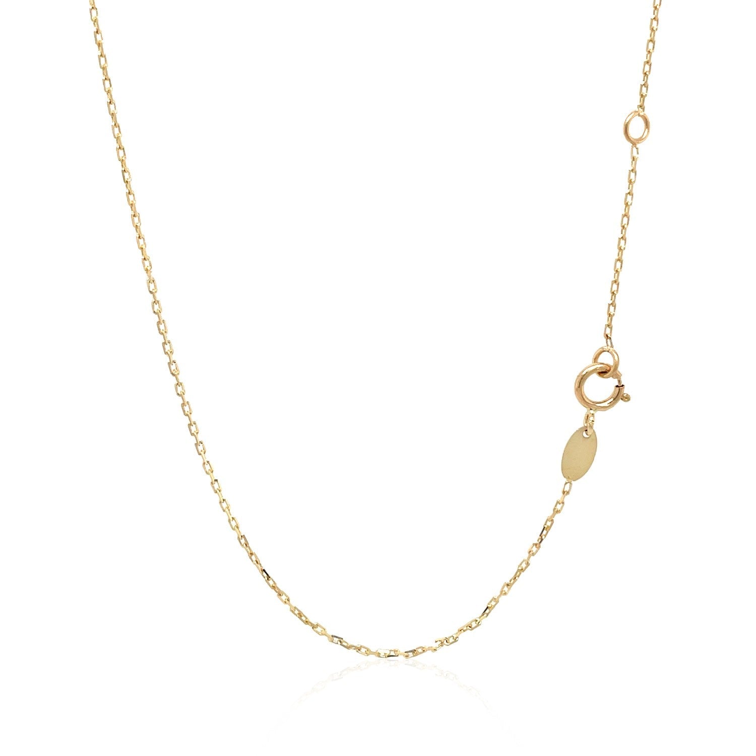 14k Tri-Color Gold Rosary Chain Necklace by Bids.com
