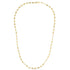 14k Yellow Gold Necklace with Polished Circles