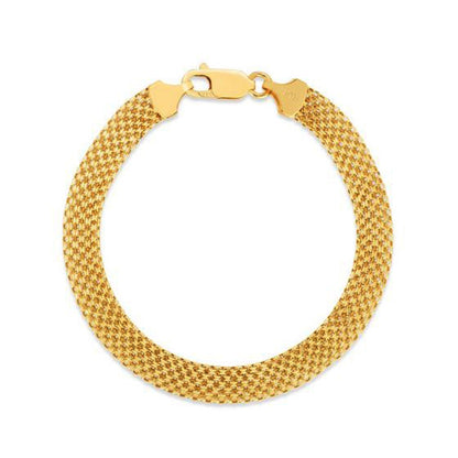 14k Yellow Gold Bismark Bracelet (7.00 mm)  DestGlow