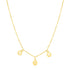 14k Yellow Gold Mom Necklace with Circle Drops by Avera Group