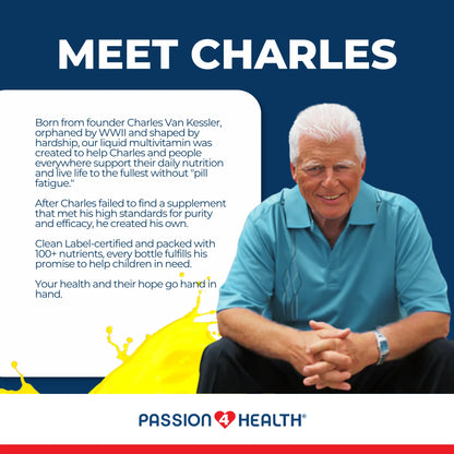 D3, K2 &amp; Omega-3 Daily Liquid Vitamins by Passion 4 Health