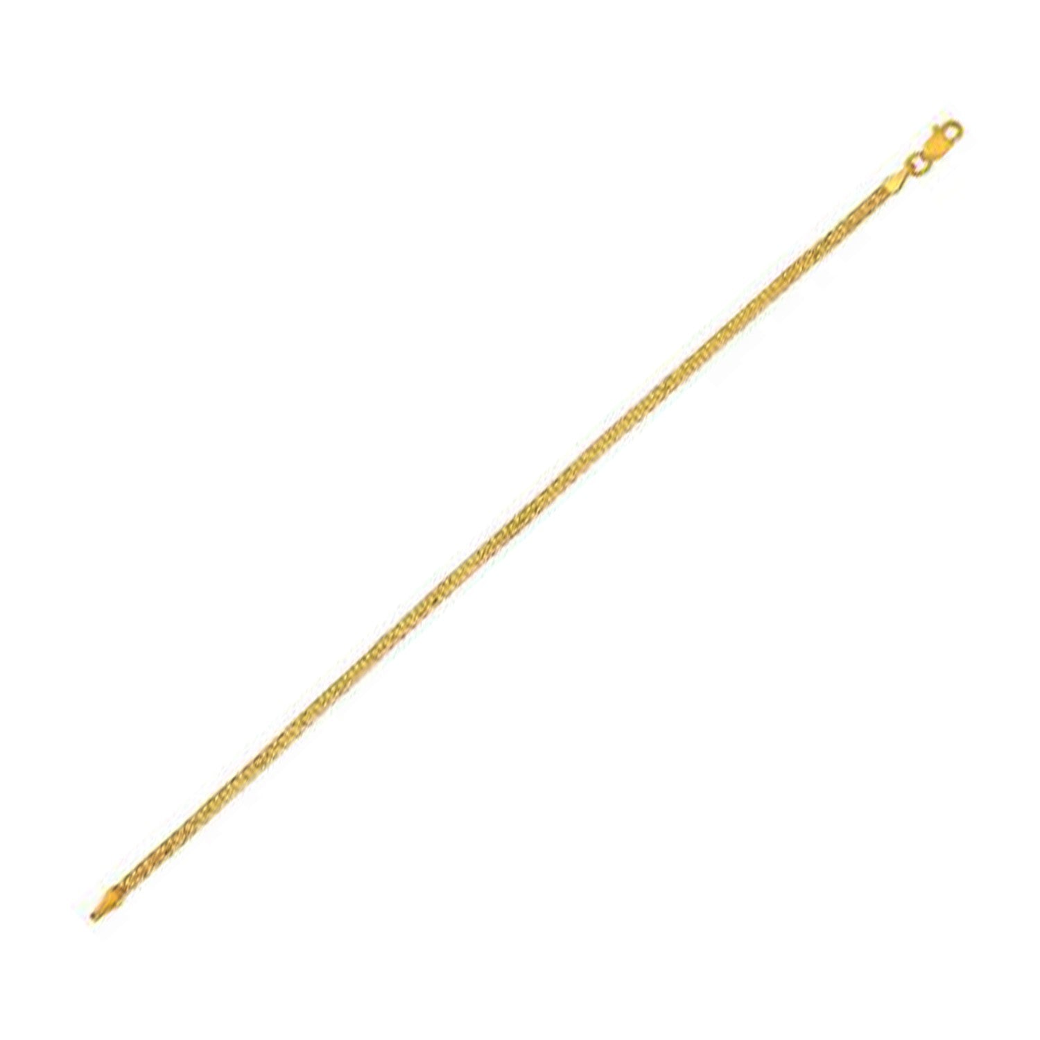 14k Yellow Gold Bismark Bracelet (2.50 mm)  DestGlow