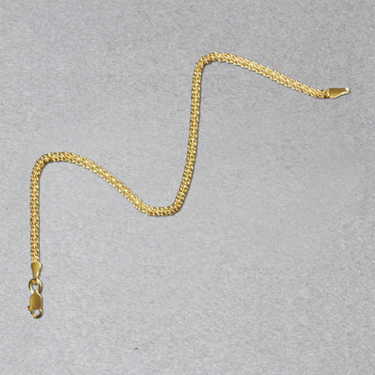 14k Yellow Gold Bismark Bracelet (2.50 mm)  DestGlow