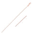 14k Rose Gold Classic Box Chain (0.45 mm) by Avera Group