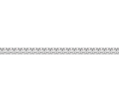 Lab Grown Round Diamond Tennis Bracelet in 14k White Gold (4 cctw F/G VS2/SI1) by Bids.com