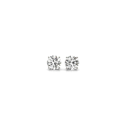 1/2 cttw Lab Grown Round Diamond Stud Earrings 14k White Gold (G/VS2) by Bids.com