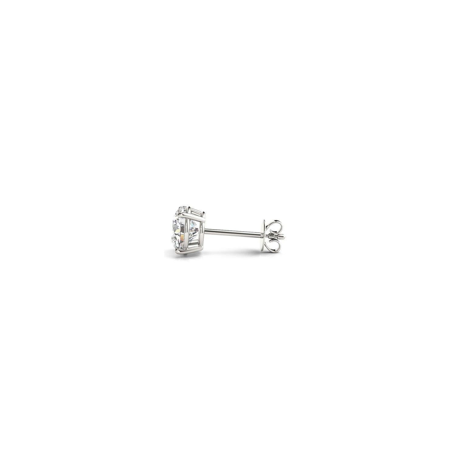 1/2 cttw Lab Grown Round Diamond Stud Earrings 14k White Gold (G/VS2) by Bids.com