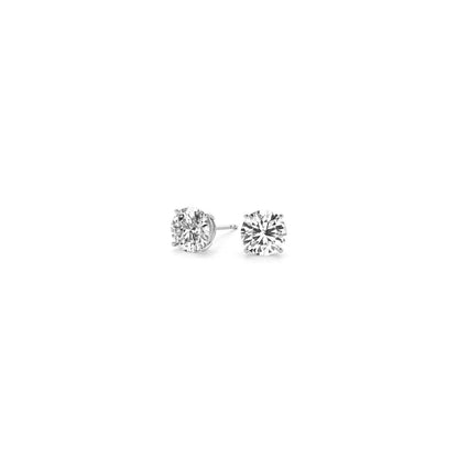 1/2 cttw Lab Grown Round Diamond Stud Earrings 14k White Gold (G/VS2) by Bids.com