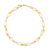 14K Yellow Gold Italian Oval Links Necklace