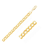 10k Yellow Gold Curb Bracelet (8.20 mm)
