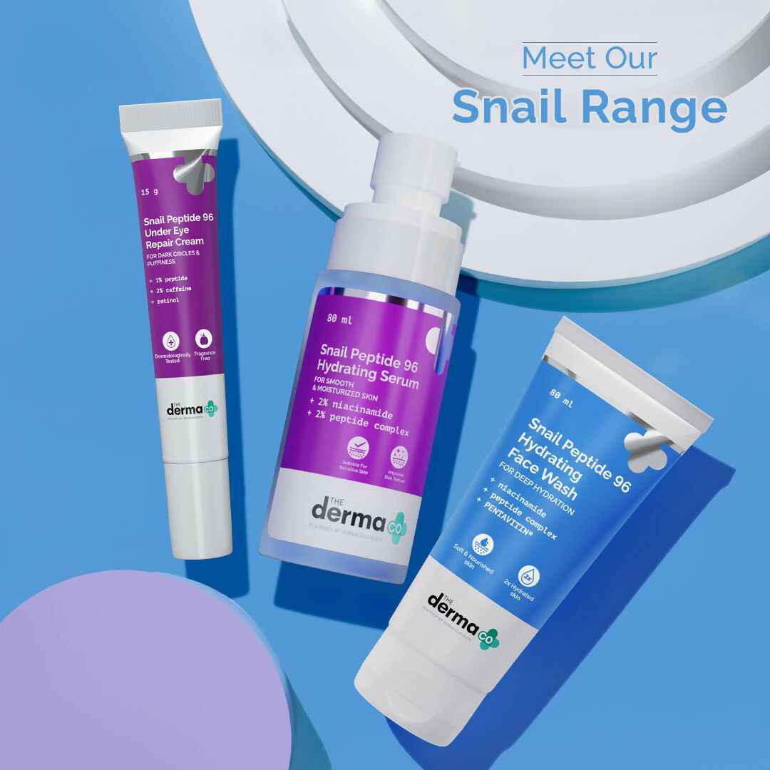 The Derma Co Snail Peptide 96 Hydrating Face Wash