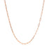 14k Rose Gold Adjustable Paperclip Chain (1.50 mm) - necklaces
