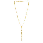 14K Yellow Gold Rosary Necklace