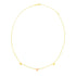 14k Yellow and Rose Gold Mom Necklace 