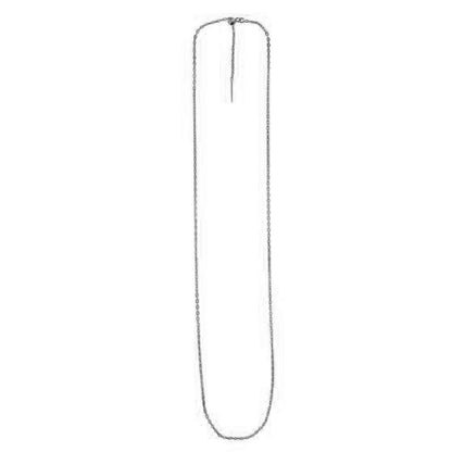 Endless Adjustable Cable Chain in 14k White Gold (1.70 mm) by Bids.com