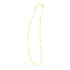 14K Yellow Gold Necklace with Dangling Stars 