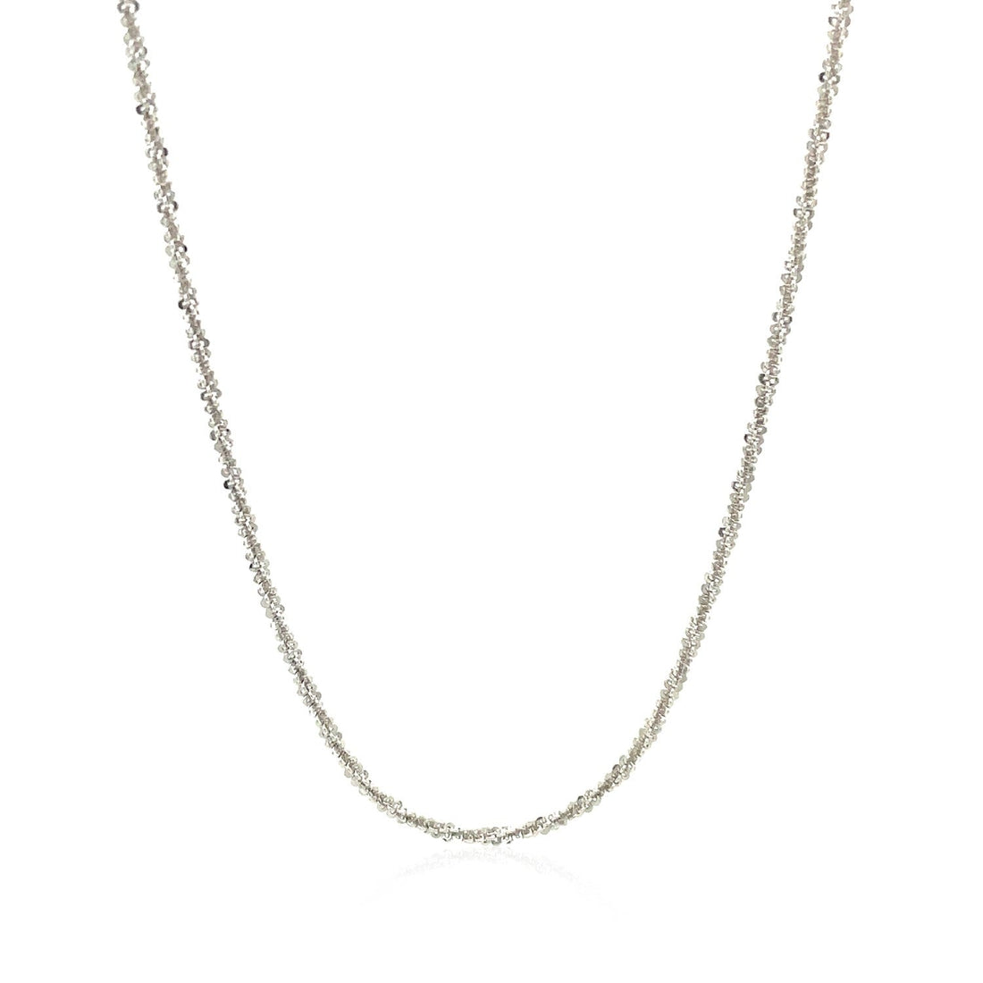 Sterling Silver 1.5mm Adjustable Sparkle Chain (1.50 mm) by Avera Group