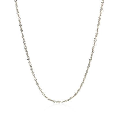 Sterling Silver 1.5mm Adjustable Sparkle Chain (1.50 mm) by Avera Group