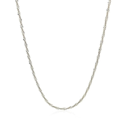 Sterling Silver 1.5mm Adjustable Sparkle Chain (1.50 mm) 