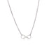 Sterling Silver Infinity Symbol Necklace - DestGlow