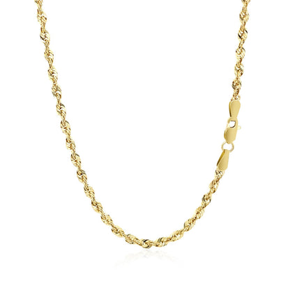 2.5mm 14k Yellow Gold Light Rope Chain by Bids.com