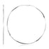 Sterling Silver Large Polished Round Hoop Earring - DestGlow