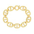 14k Yellow Gold High Polish Mariner Link Bracelet  (13.80 mm)